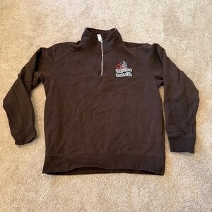 Deep Creek Lake Mens size M quarter zip sweatshirt